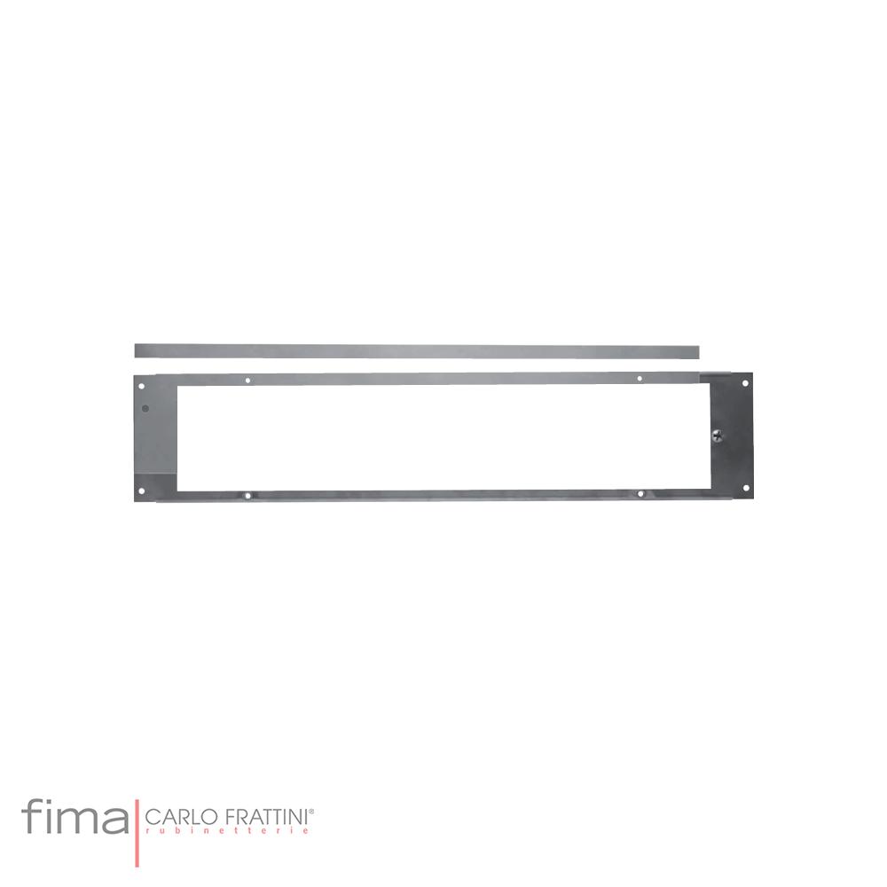 STAINLESS STEEL COVER PLATE FOR DECK MOUNTED BATH MIXERS