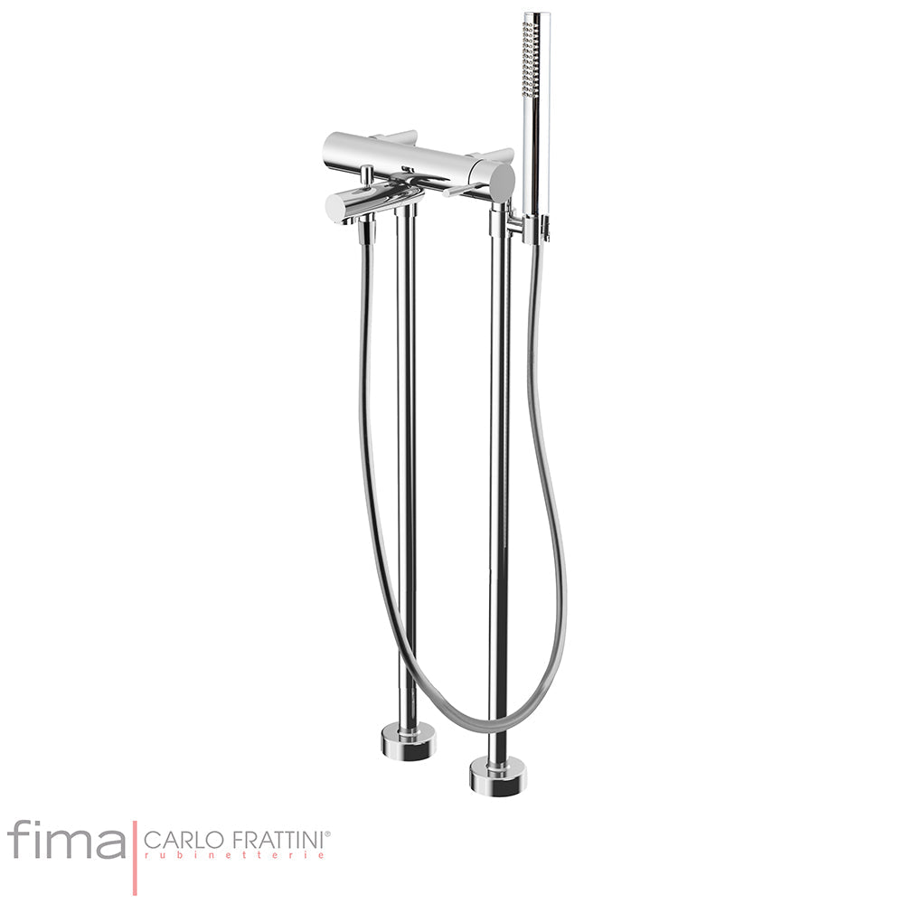SPILLO UP BATH MIXER - FREESTANDING 2 TAP HOLE INCL H/SHOWER