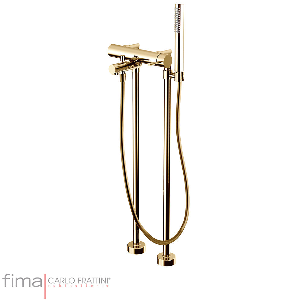 SPILLO UP BATH MIXER - FREESTANDING 2 TAP HOLE INCL H/SHOWER