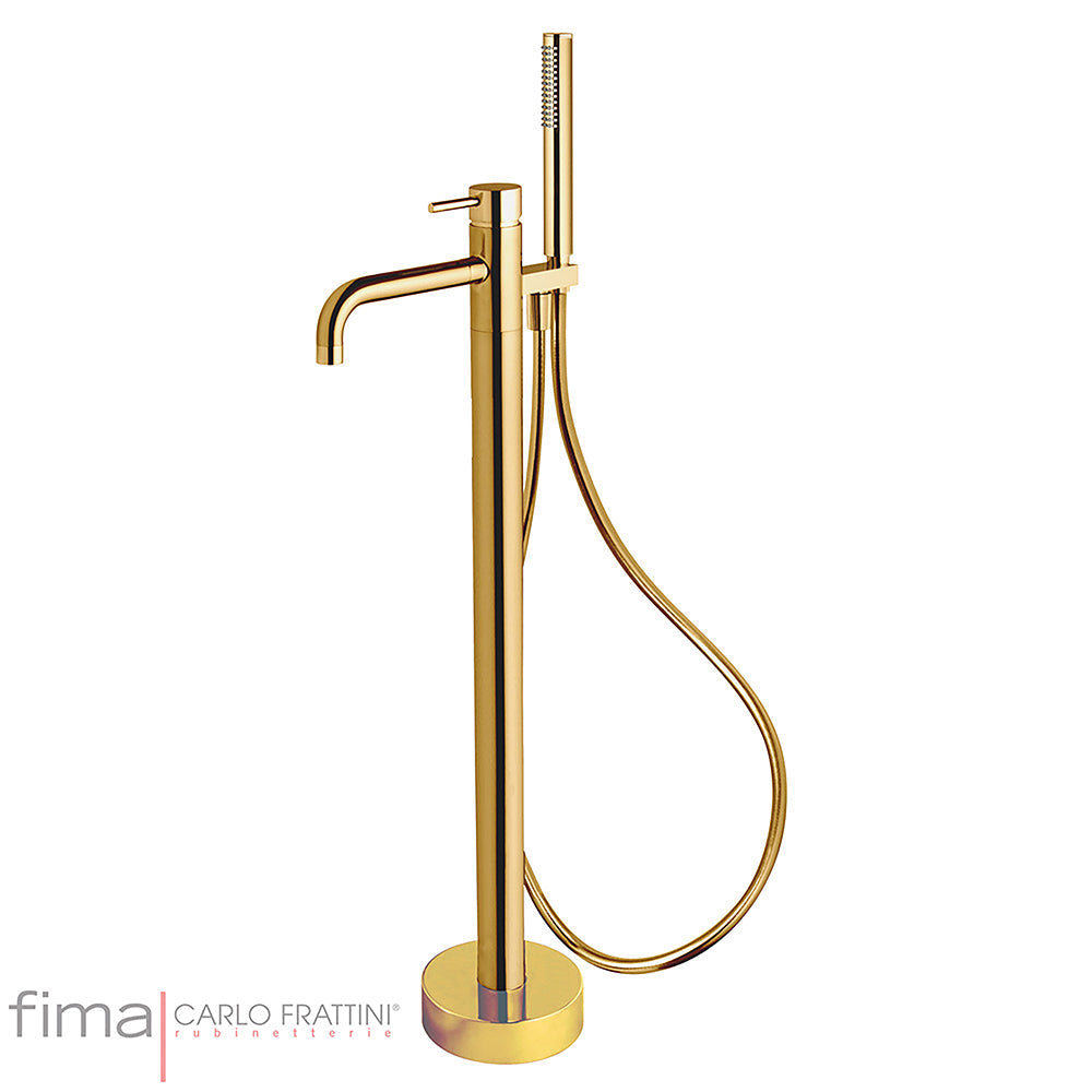 SPILLO UP BATH MIXER - FREESTANDING INCL H/SHOWER