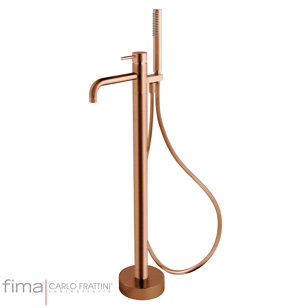 SPILLO UP BATH MIXER - FREESTANDING INCL H/SHOWER