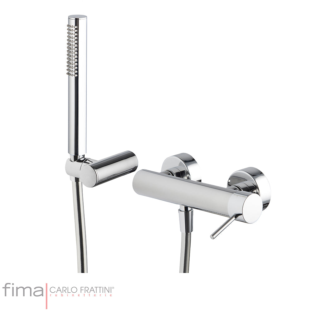 SPILLO UP SHOWER MIXER - WALL MOUNTED INCL H/SHOWER