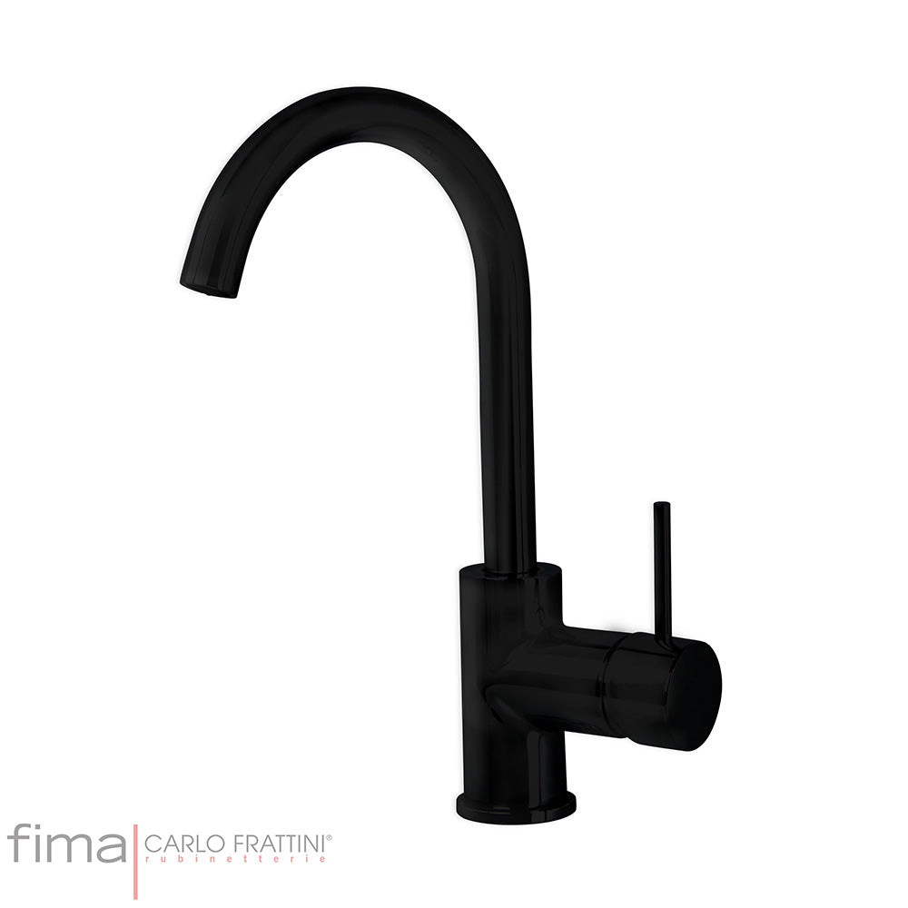 SPILLO UP BASIN MIXER - SWIVEL HOOP SPOUT