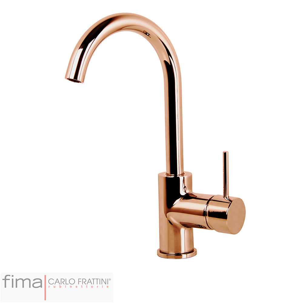 SPILLO UP BASIN MIXER - SWIVEL HOOP SPOUT