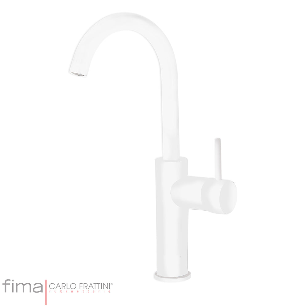 SPILLO UP BASIN MIXER - HIGH SWIVEL HOOP SPOUT