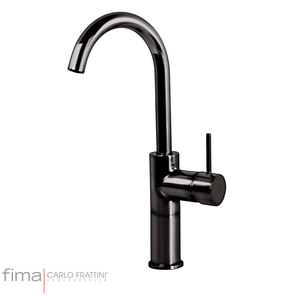 SPILLO UP BASIN MIXER - HIGH SWIVEL HOOP SPOUT