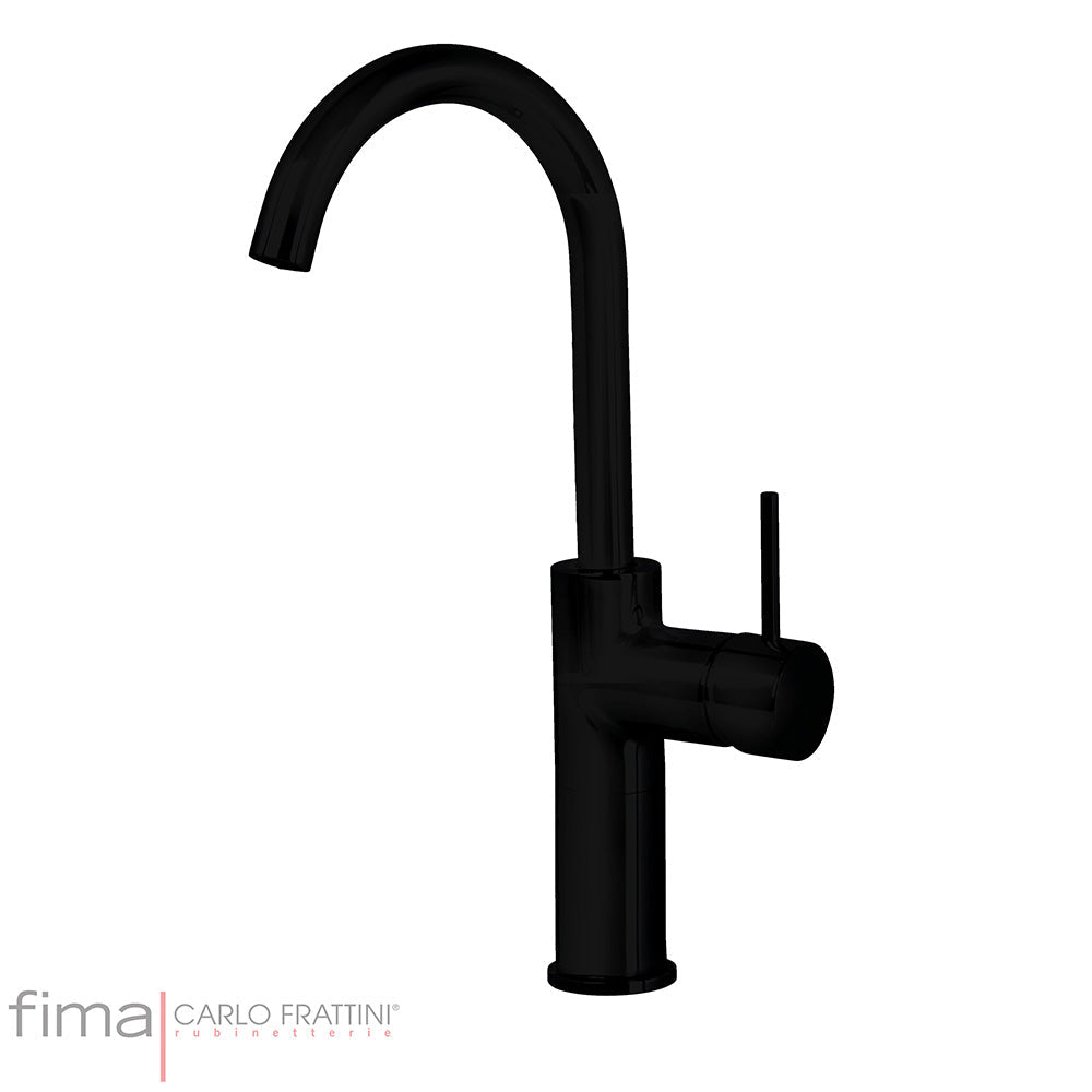 SPILLO UP BASIN MIXER - HIGH SWIVEL HOOP SPOUT