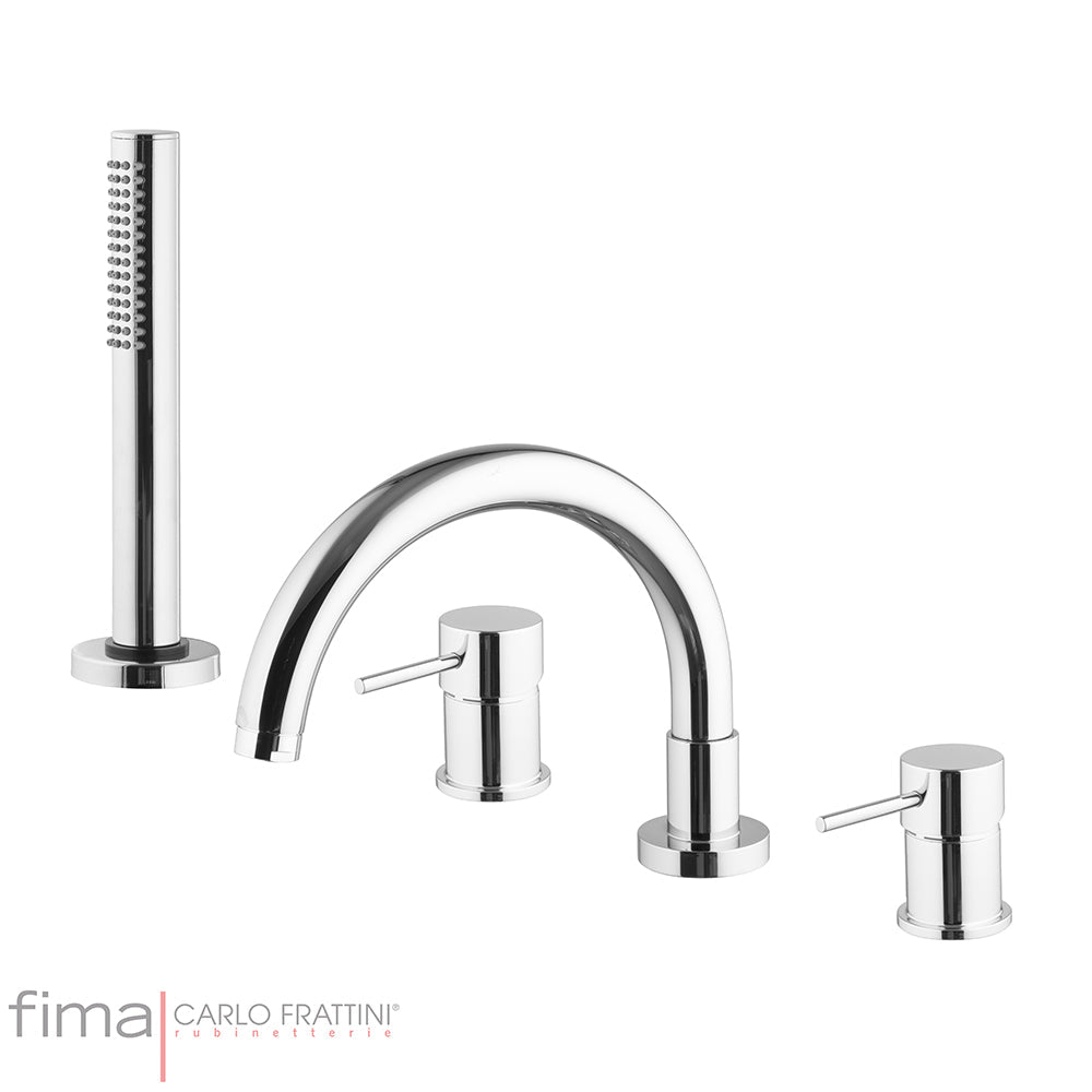 SPILLO UP BATH MIXER - DECK MOUNTED INCL SPOUT