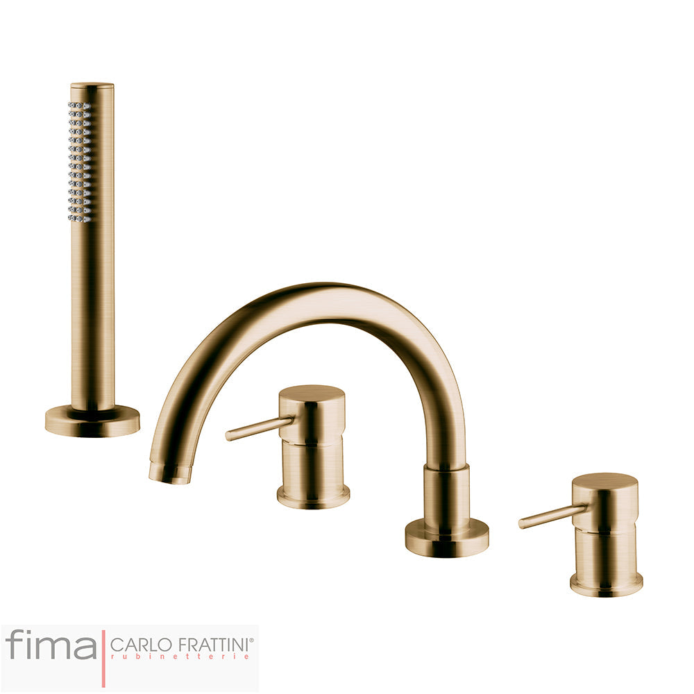 SPILLO UP BATH MIXER - DECK MOUNTED INCL SPOUT