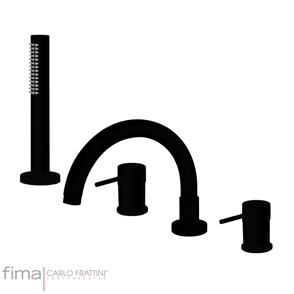 SPILLO UP BATH MIXER - DECK MOUNTED INCL SPOUT