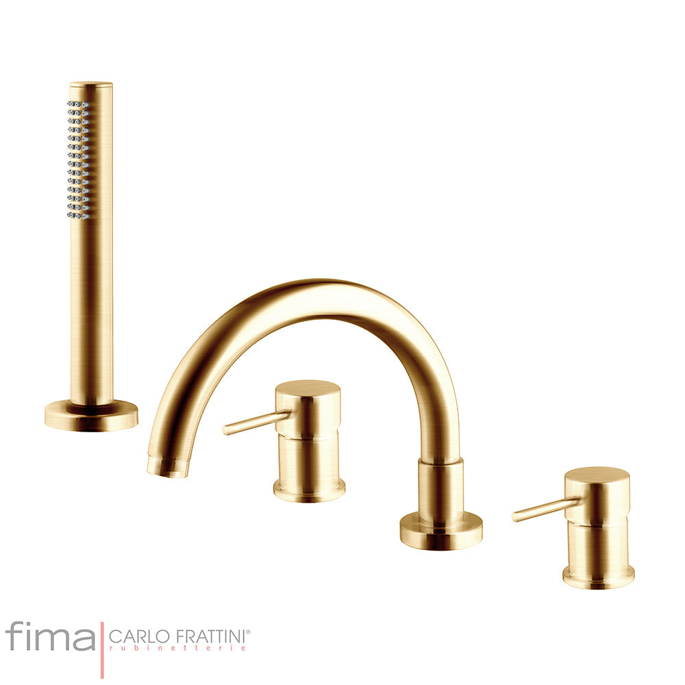 SPILLO UP BATH MIXER - DECK MOUNTED INCL SPOUT