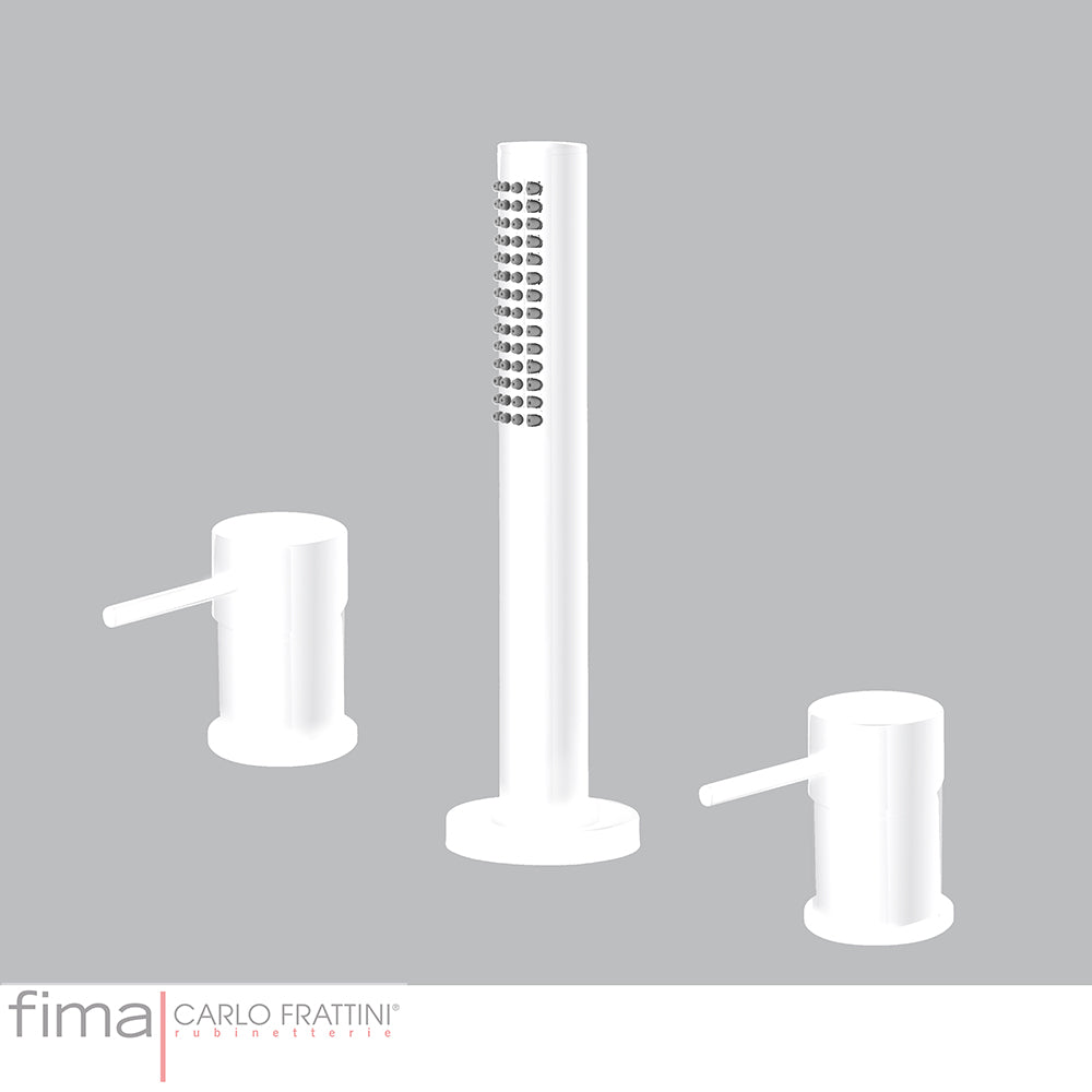 SPILLO UP BATH MIXER - DECK MOUNTED EXCL SPOUT