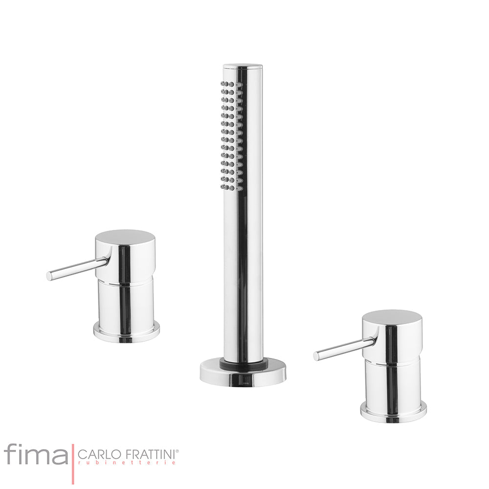 SPILLO UP BATH MIXER - DECK MOUNTED EXCL SPOUT