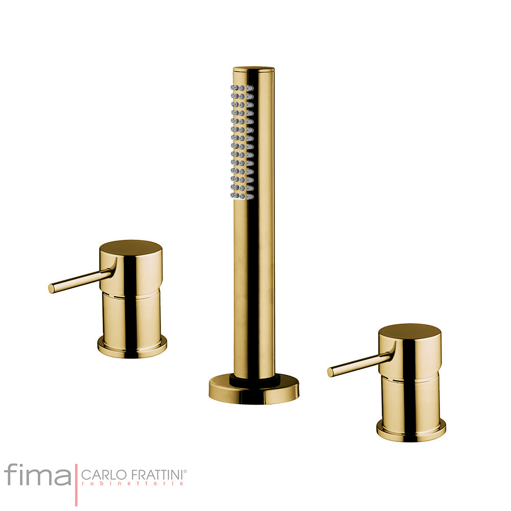 SPILLO UP BATH MIXER - DECK MOUNTED EXCL SPOUT