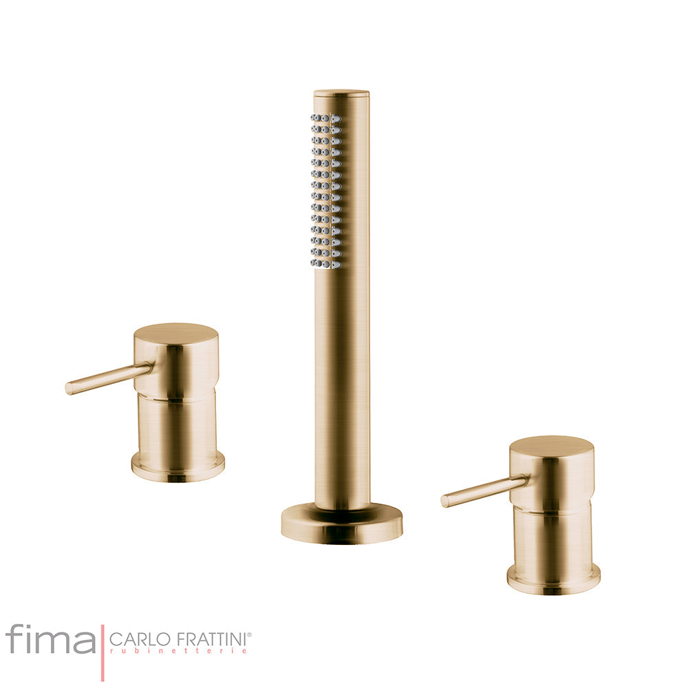 SPILLO UP BATH MIXER - DECK MOUNTED EXCL SPOUT