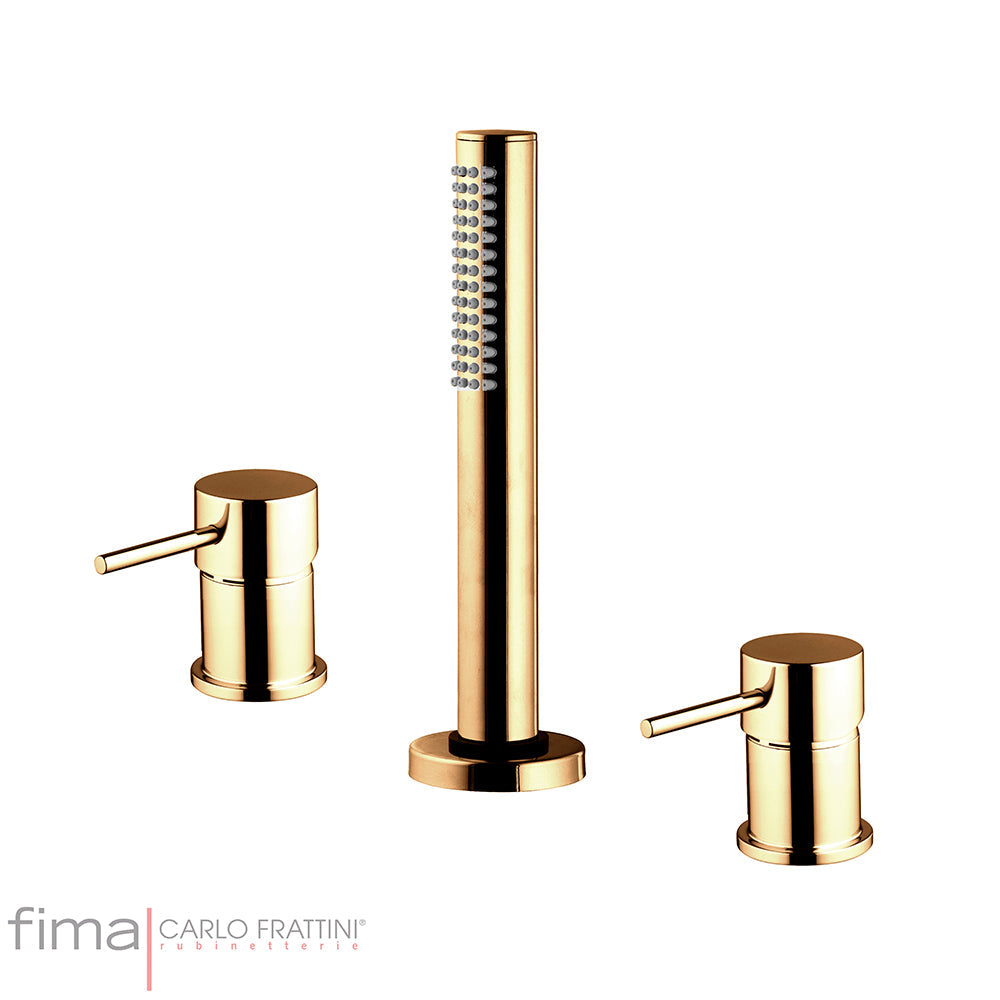 SPILLO UP BATH MIXER - DECK MOUNTED EXCL SPOUT