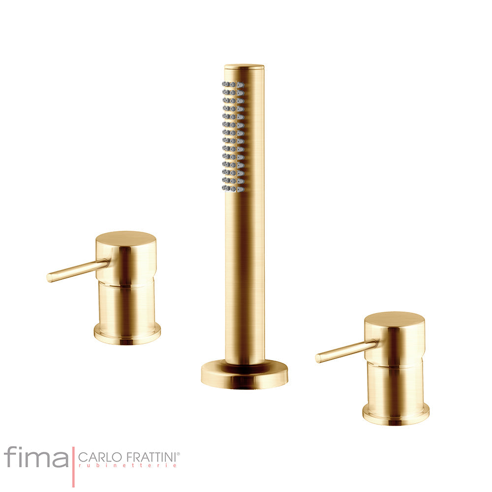 SPILLO UP BATH MIXER - DECK MOUNTED EXCL SPOUT