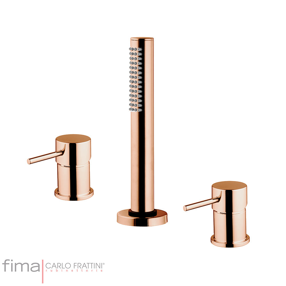 SPILLO UP BATH MIXER - DECK MOUNTED EXCL SPOUT