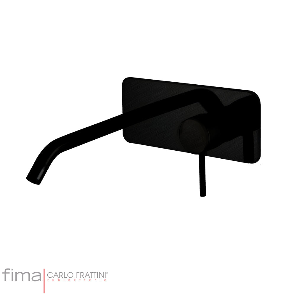 SPILLO UP BASIN MIXER - WALL MOUNTED SINGLE PLATE - WLX5 200MM SPOUT