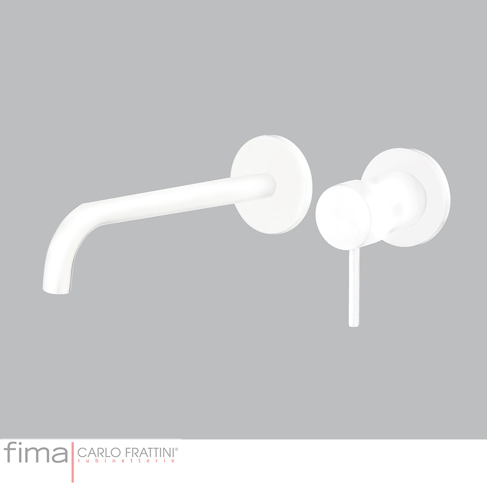 SPILLO UP BASIN MIXER - WALL MOUNTED DUAL PLATE - WLX9 200MM SPOUT