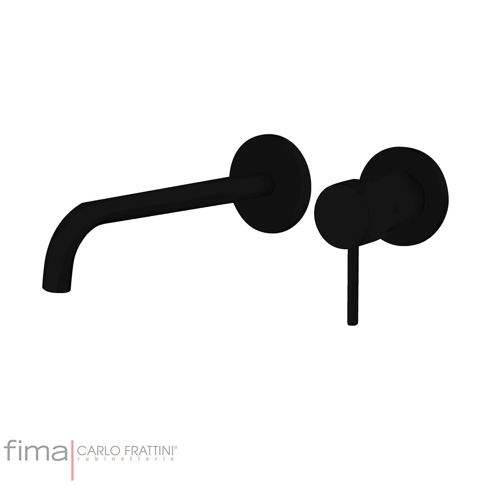 SPILLO UP BASIN MIXER - WALL MOUNTED DUAL PLATE - WLX9 200MM SPOUT