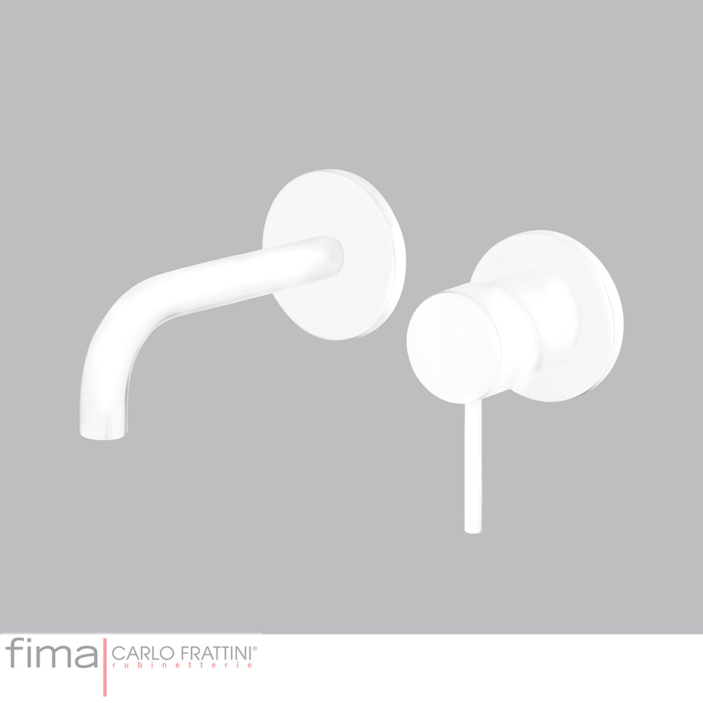 SPILLO UP BASIN MIXER - WALL MOUNTED DUAL PLATE - WSX9 120MM SPOUT