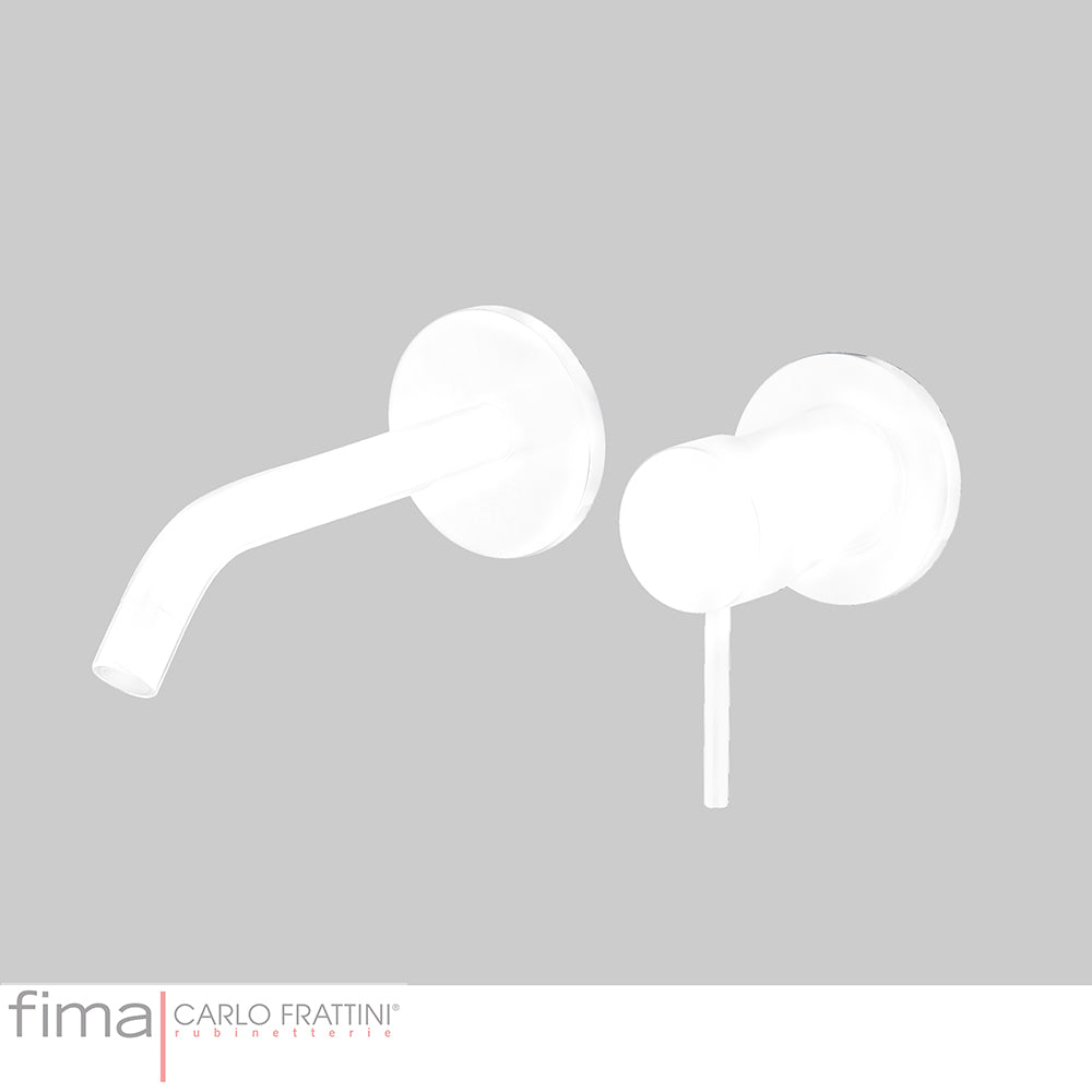 SPILLO UP BASIN MIXER - WALL MOUNTED DUAL PLATE - WX8 160MM SPOUT