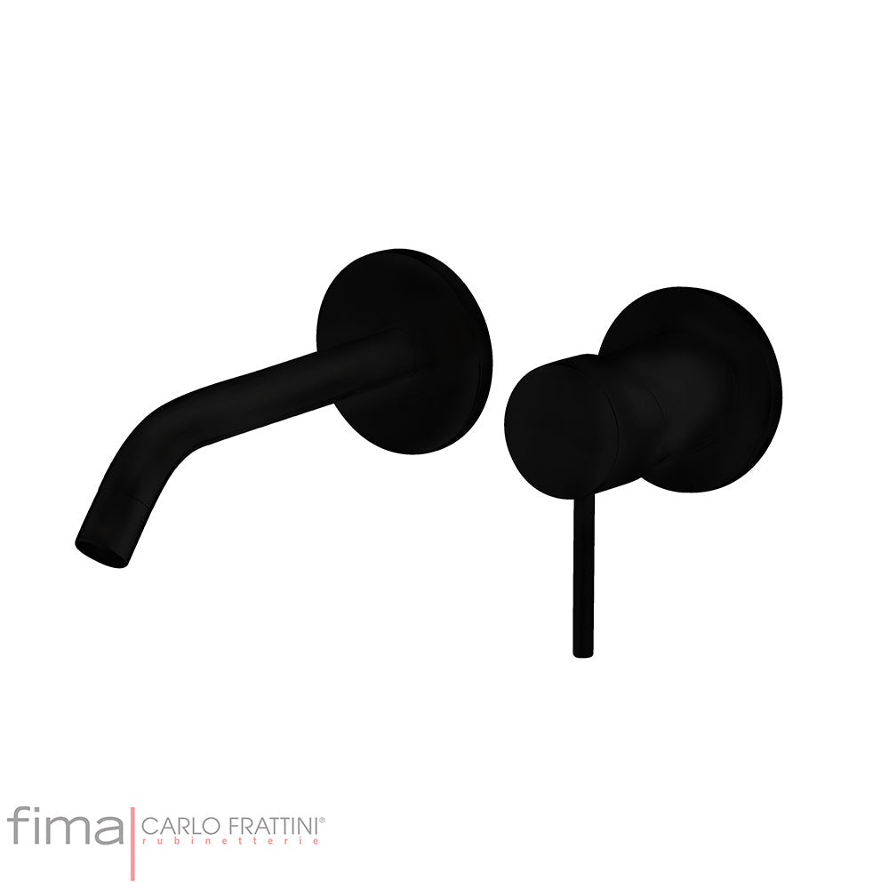 SPILLO UP BASIN MIXER - WALL MOUNTED DUAL PLATE - WX8 160MM SPOUT