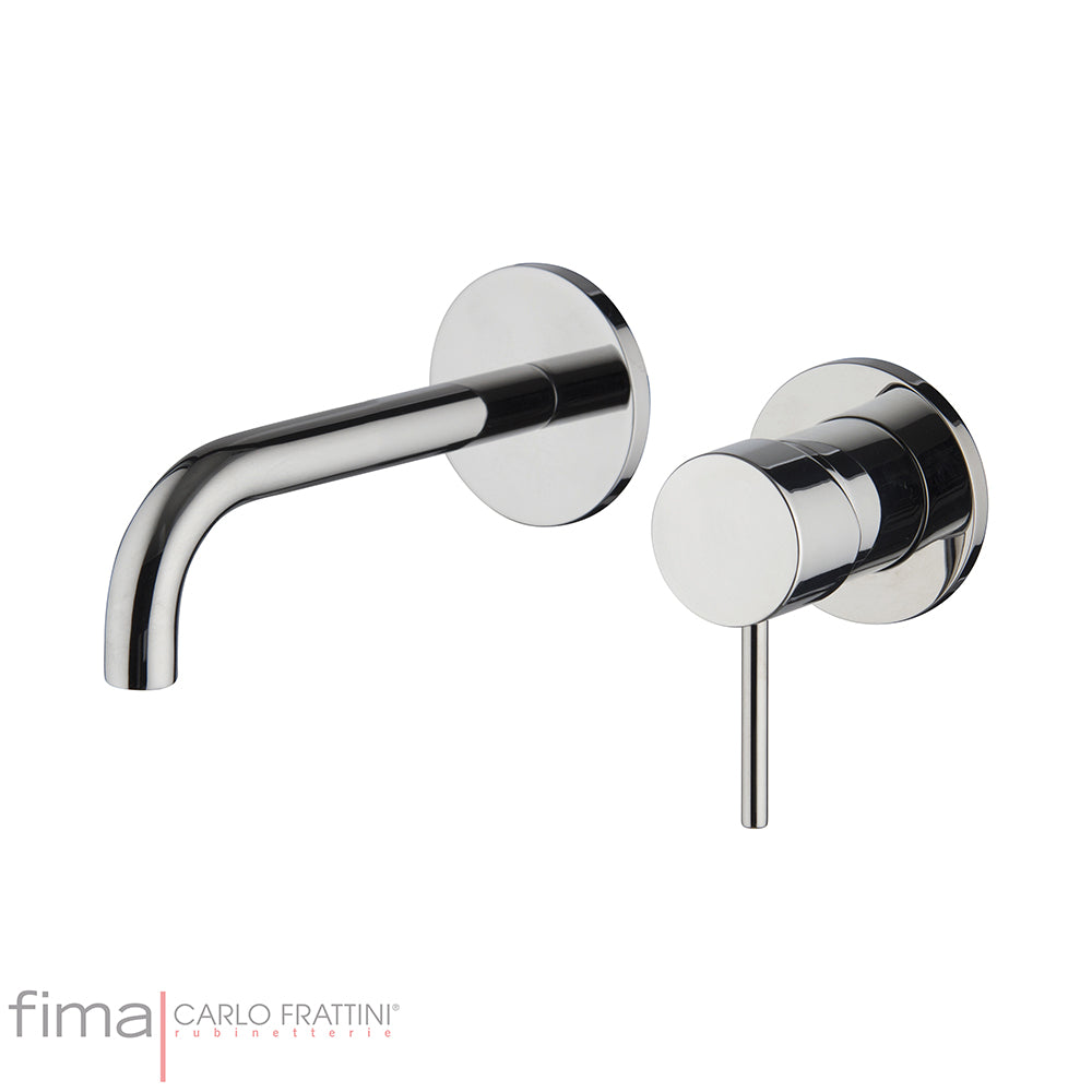 SPILLO UP BASIN MIXER - WALL MOUNTED DUAL PLATE - WX9 150MM SPOUT