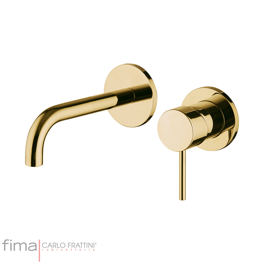 SPILLO UP BASIN MIXER - WALL MOUNTED DUAL PLATE - WX9 150MM SPOUT