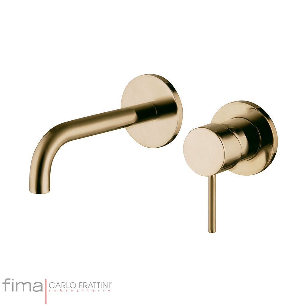 SPILLO UP BASIN MIXER - WALL MOUNTED DUAL PLATE - WX9 150MM SPOUT