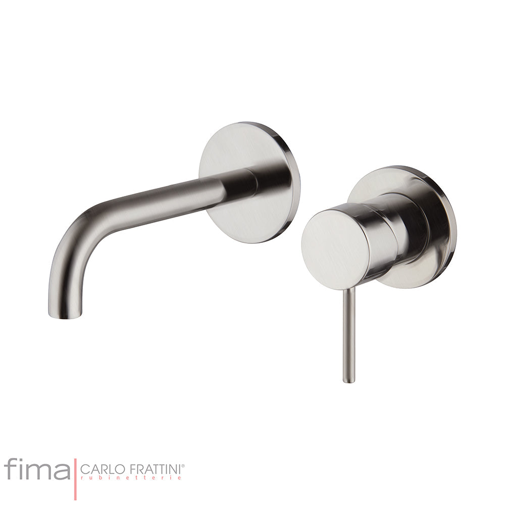 SPILLO UP BASIN MIXER - WALL MOUNTED DUAL PLATE - WX9 150MM SPOUT