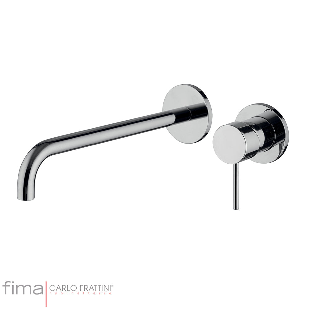 SPILLO UP BASIN MIXER - WALL MOUNTED DUAL PLATE - WZX9 250MM SPOUT