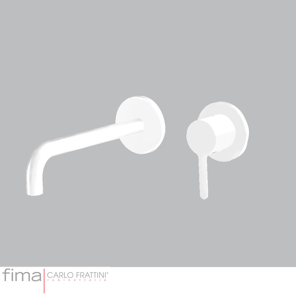 SNAP BASIN MIXER - WALL MOUNTED DUAL PLATE - WLX9 200MM SPOUT