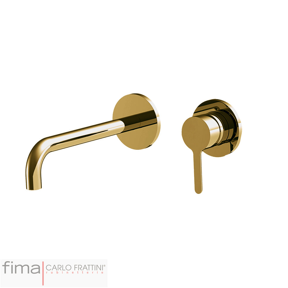 SNAP BASIN MIXER - WALL MOUNTED DUAL PLATE - WLX9 200MM SPOUT