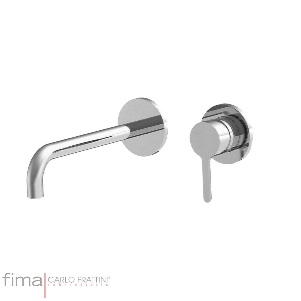 SNAP BASIN MIXER - WALL MOUNTED DUAL PLATE - WLX9 200MM SPOUT