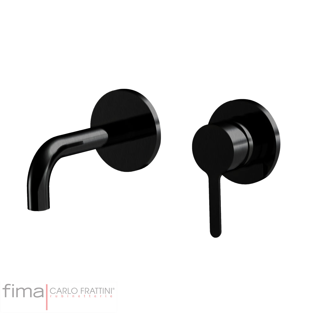 SNAP BASIN MIXER - WALL MOUNTED DUAL PLATE - WSX9 120MM SPOUT