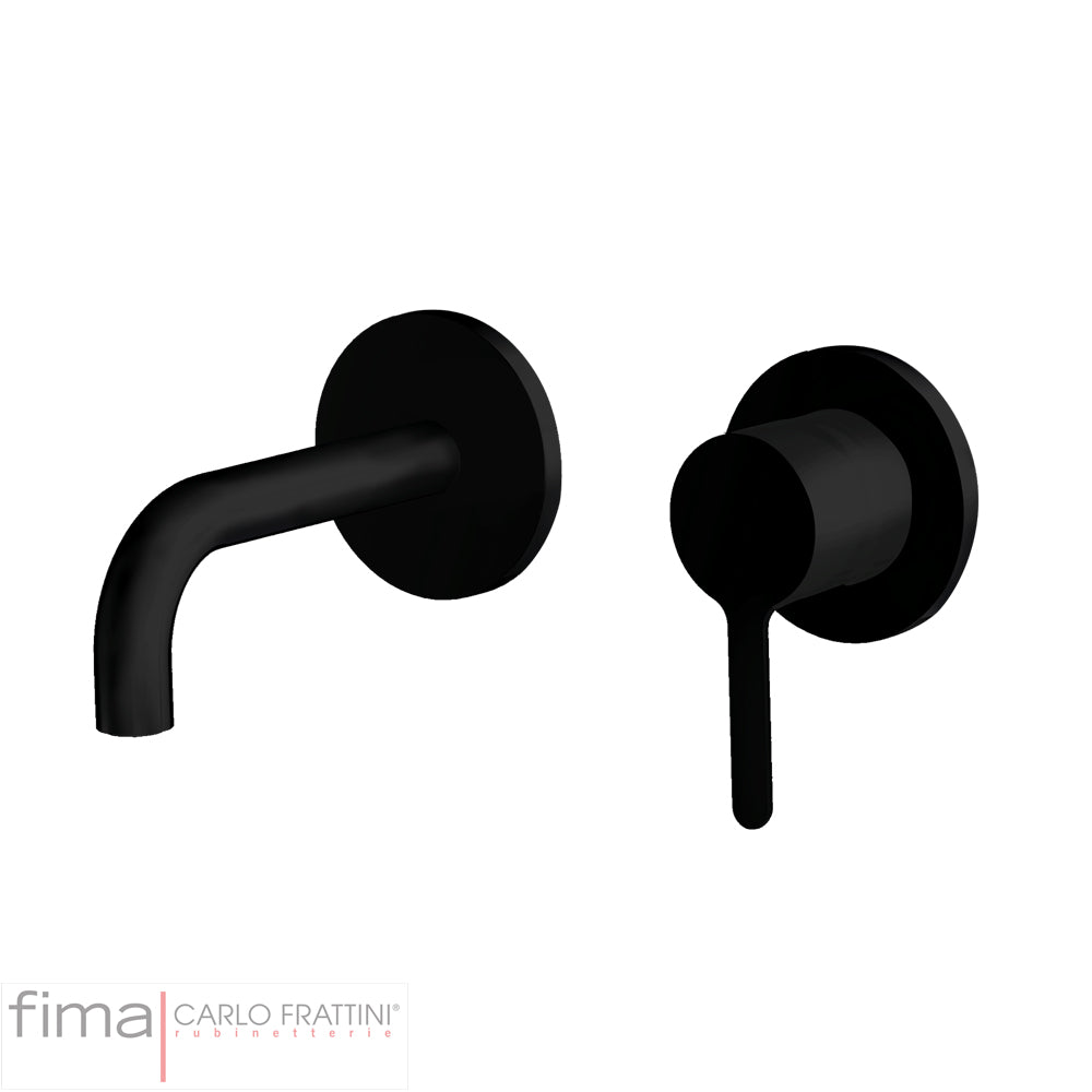 SNAP BASIN MIXER - WALL MOUNTED DUAL PLATE - WSX9 120MM SPOUT