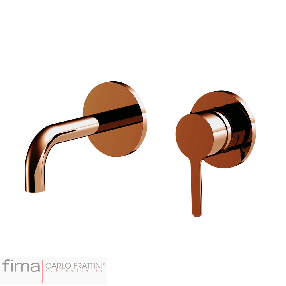 SNAP BASIN MIXER - WALL MOUNTED DUAL PLATE - WSX9 120MM SPOUT