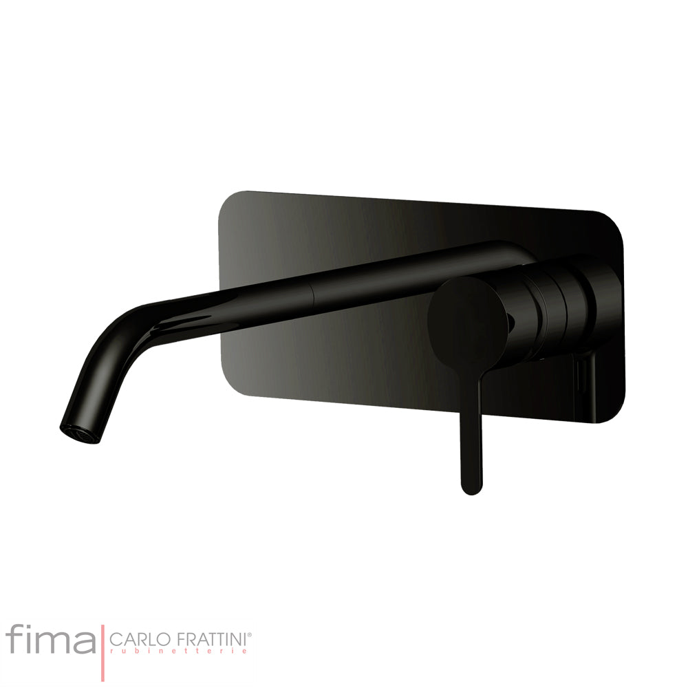 SNAP BASIN MIXER - WALL MOUNTED SINGLE PLATE - WX5 150MM SPOUT