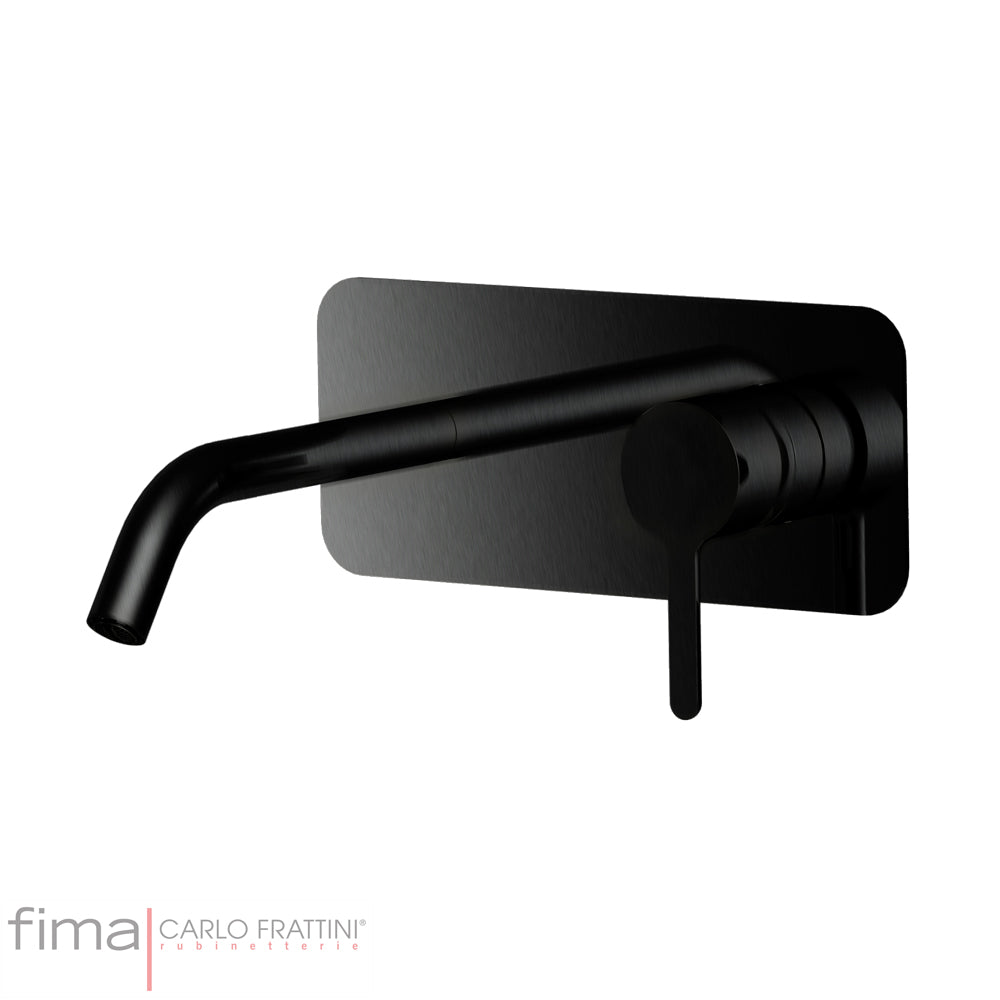 SNAP BASIN MIXER - WALL MOUNTED SINGLE PLATE - WX5 150MM SPOUT