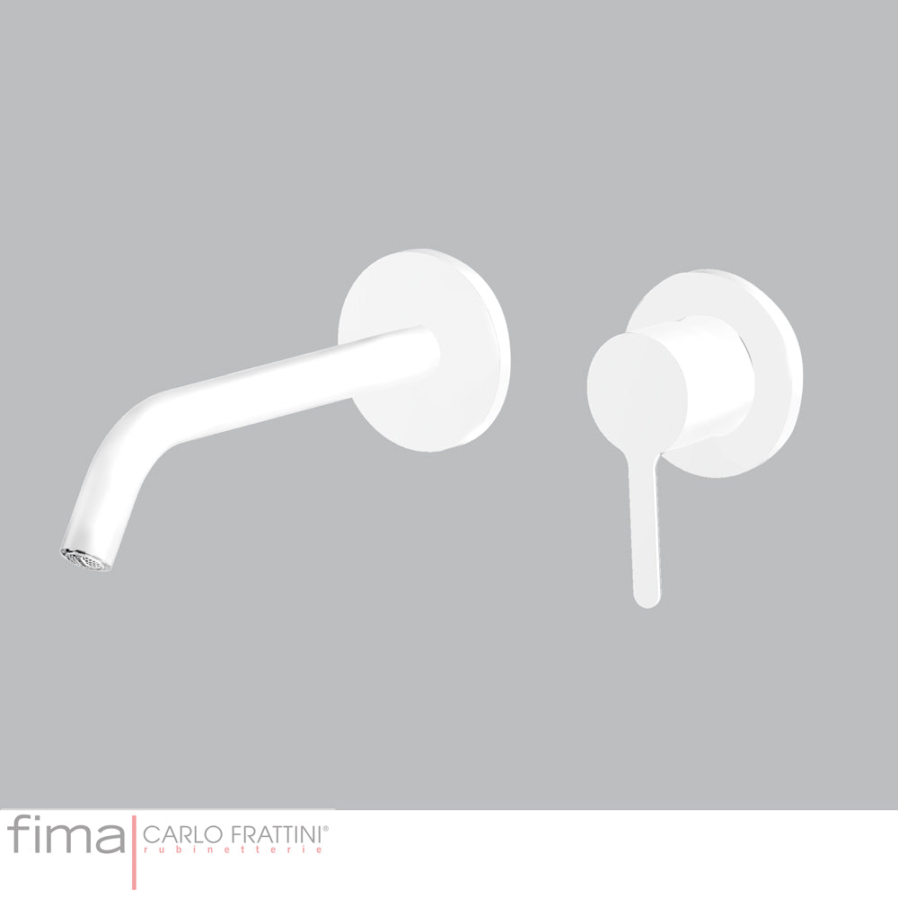 SNAP BASIN MIXER - WALL MOUNTED DUAL PLATE - WX8 150MM SPOUT