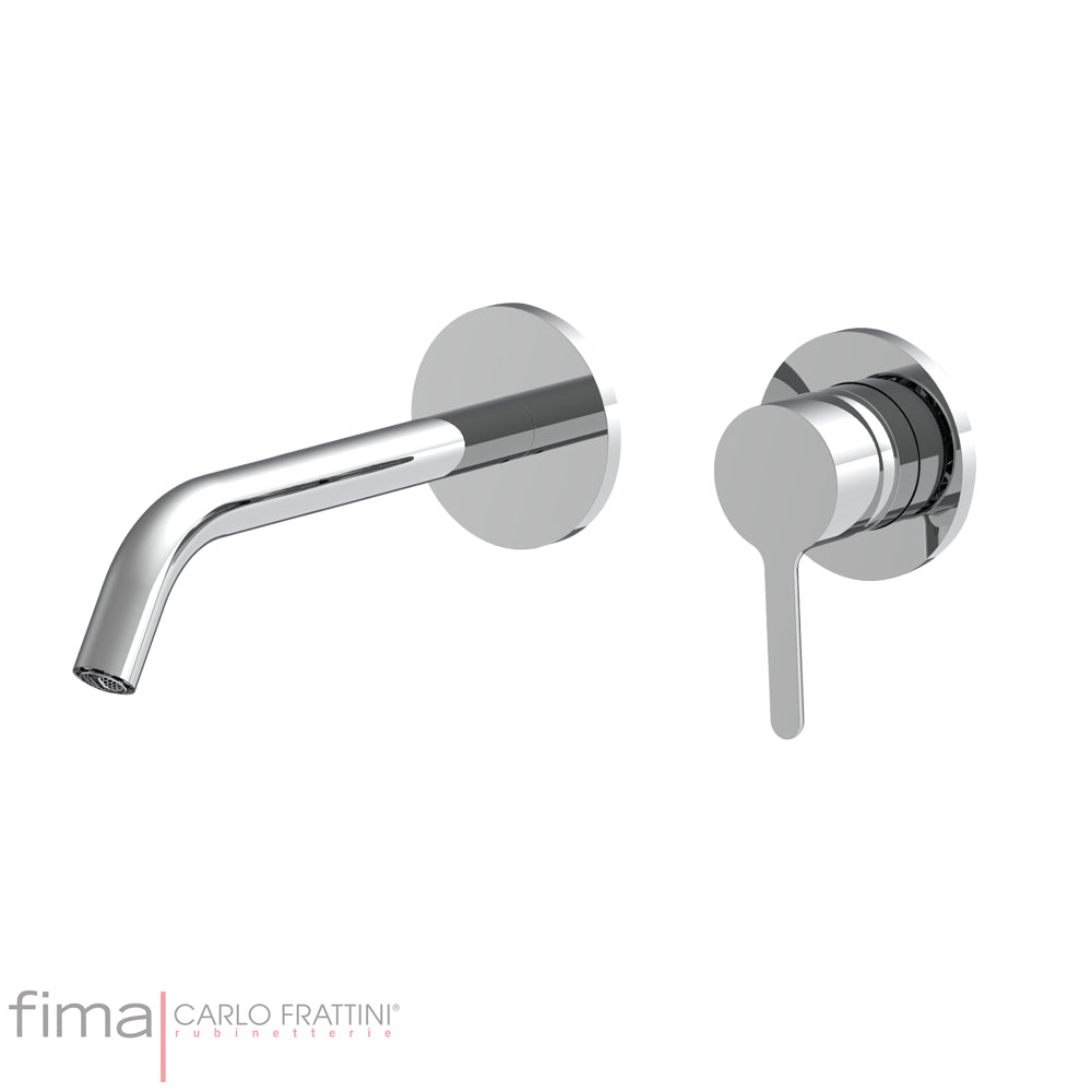 SNAP BASIN MIXER - WALL MOUNTED DUAL PLATE - WX8 150MM SPOUT