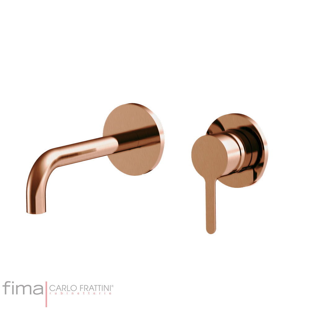 SNAP BASIN MIXER - WALL MOUNTED DUAL PLATE - WX9 150MM SPOUT