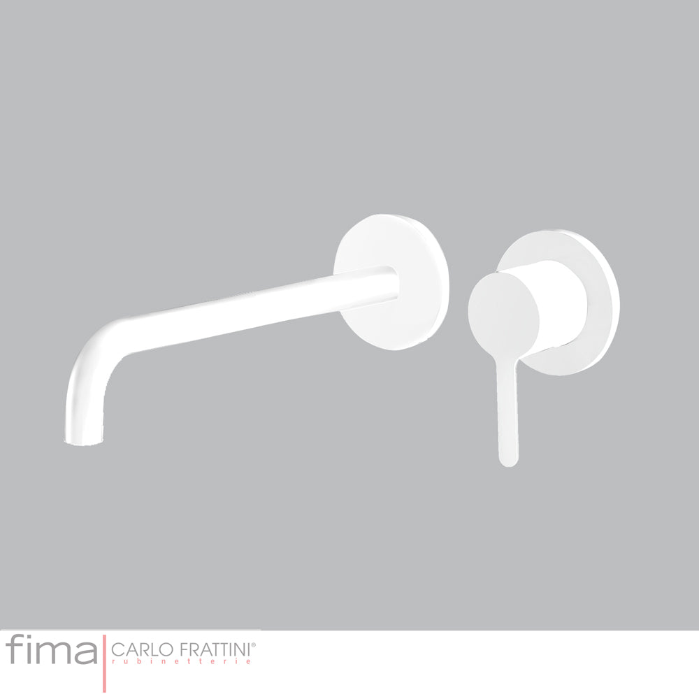 SNAP BASIN MIXER - WALL MOUNTED DUAL PLATE - WZX9 250MM SPOUT