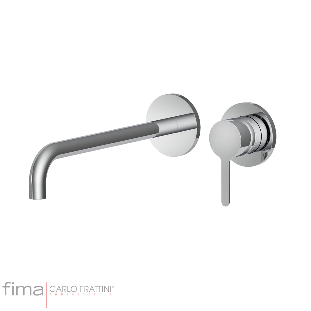 SNAP BASIN MIXER - WALL MOUNTED DUAL PLATE - WZX9 250MM SPOUT