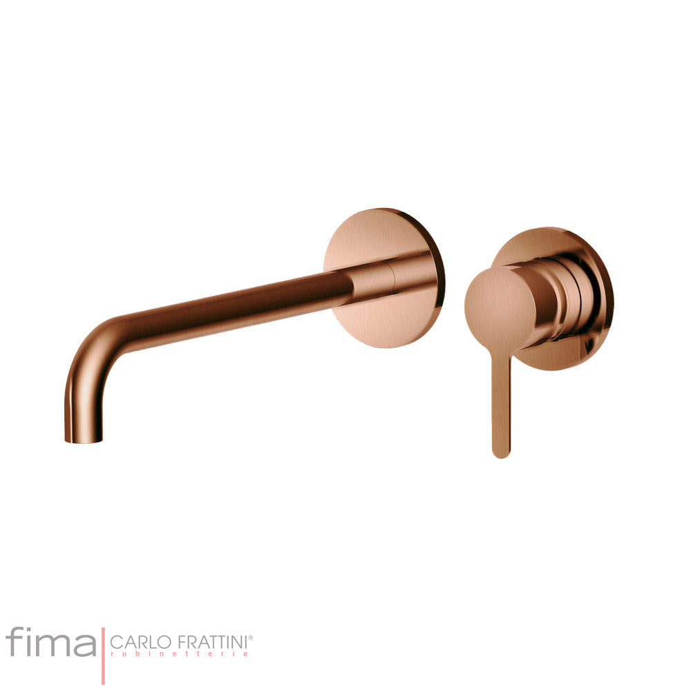 SNAP BASIN MIXER - WALL MOUNTED DUAL PLATE - WZX9 250MM SPOUT