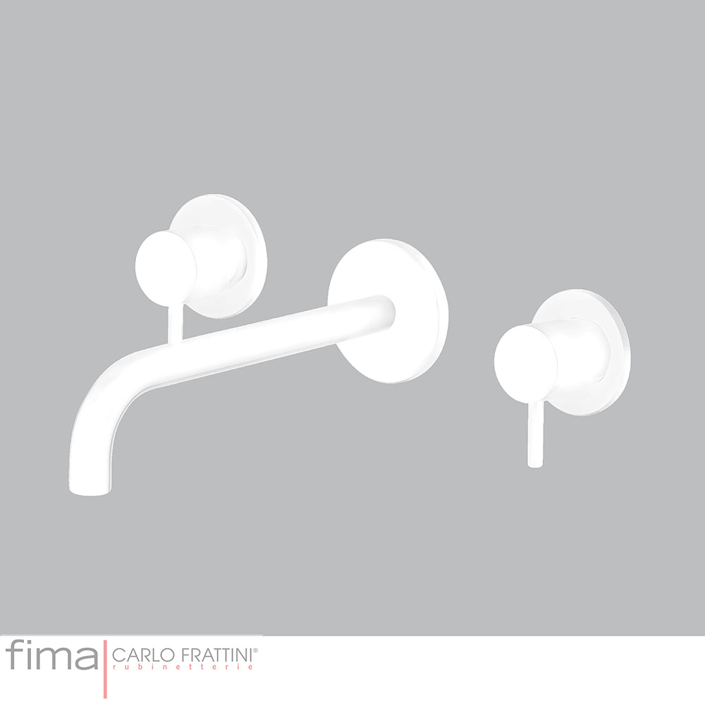 SPILLO UP BASIN MIXER - WALL MOUNTED - 3 TAP HOLE 150MM SPOUT