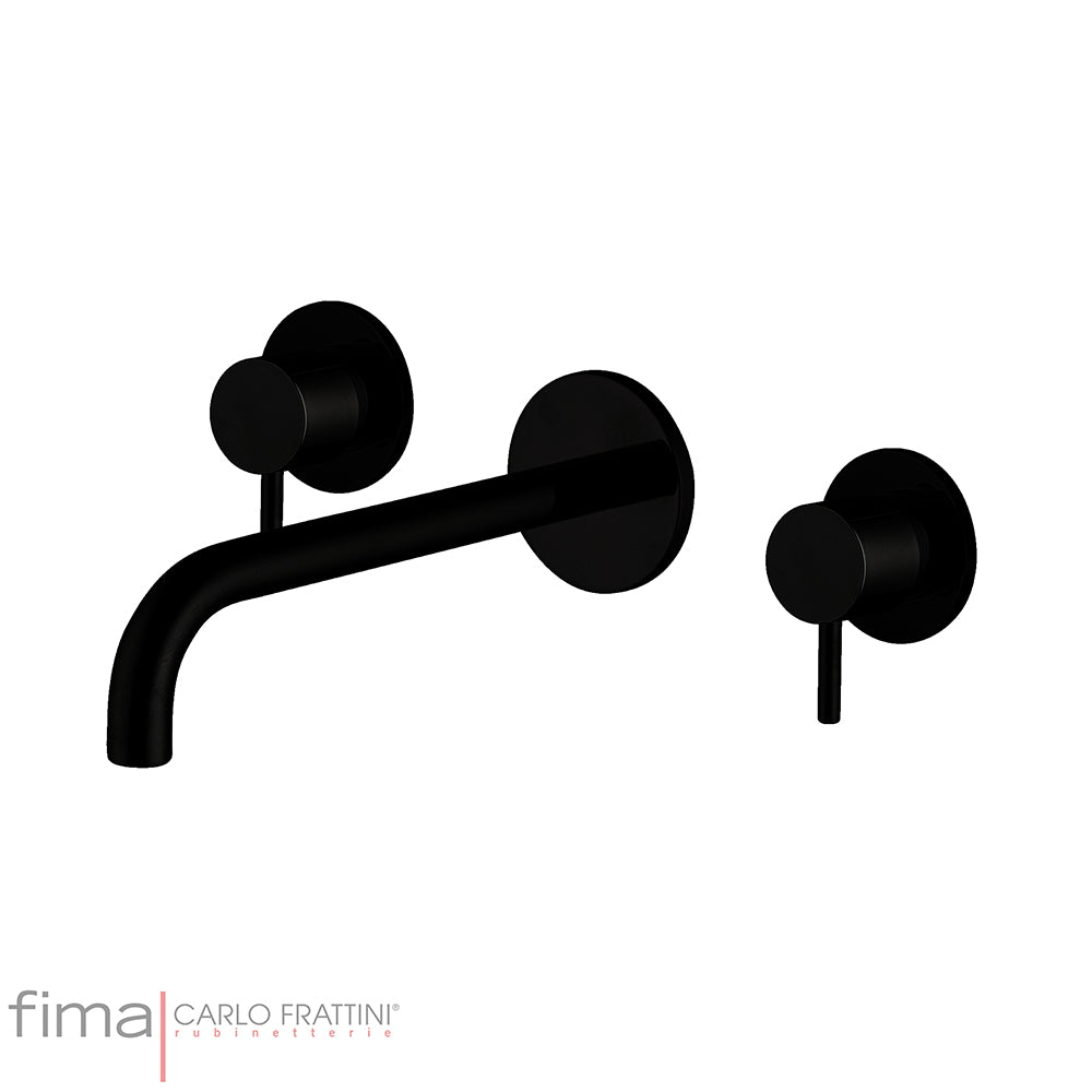 SPILLO UP BASIN MIXER - WALL MOUNTED - 3 TAP HOLE 150MM SPOUT