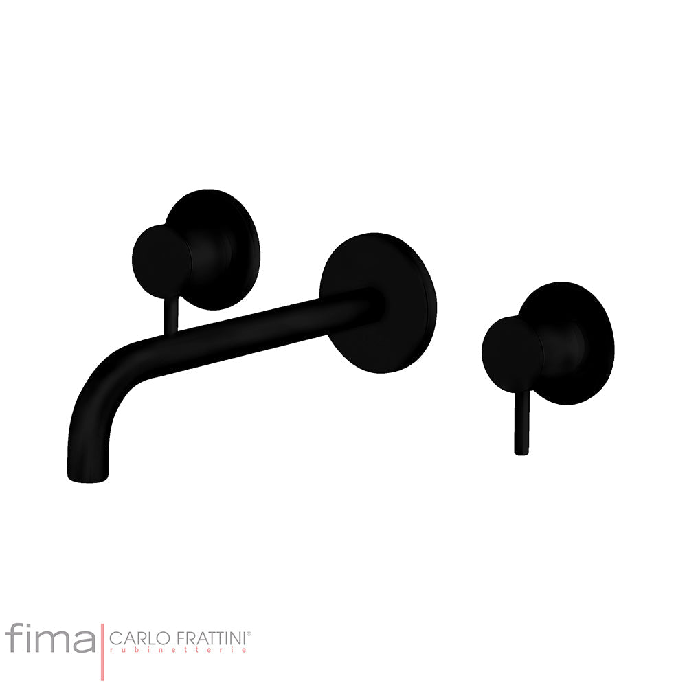 SPILLO UP BASIN MIXER - WALL MOUNTED - 3 TAP HOLE 150MM SPOUT